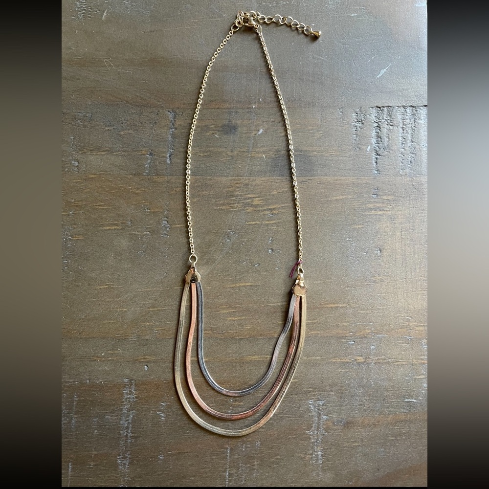 Herringbone necklace
